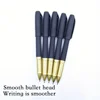 Large-Capacity Black Ink Gel Pen 1.0 Tip Bullet Calligraphy Practice Carbon Black for School Student Business Affairs 5