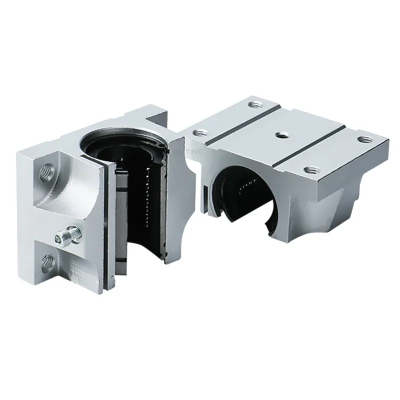 4er-Set SBR20LUU Linearkugellager – 20 Mm Innendurchmesser, Aluminiumlegierung, Offen, ölgeschmiert – Für Hochgeschwindigkeits-Präzisionsgeräte