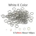 White K 4mm 160pcs