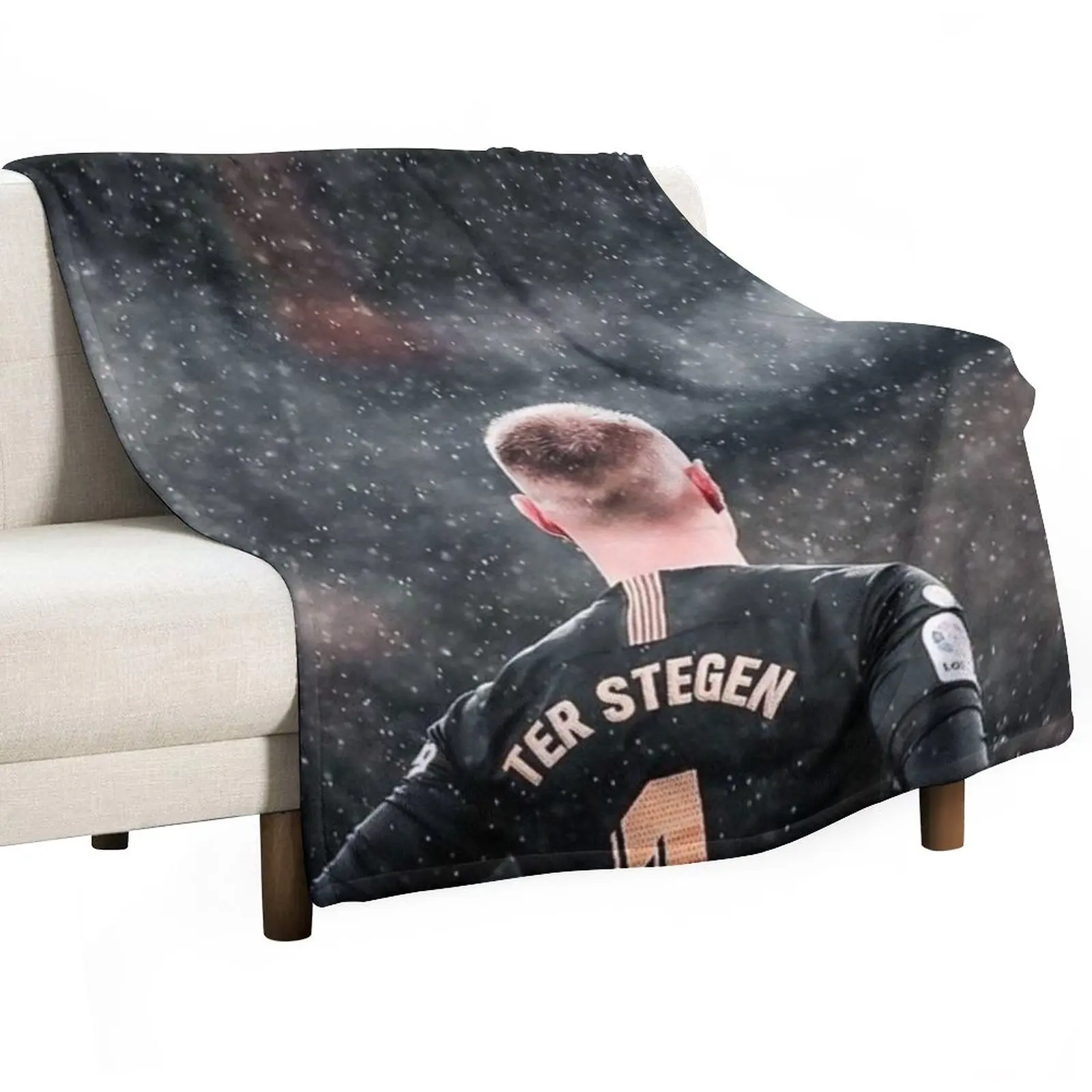 

Marc-Andre ter Stegen Throw Blanket Furry Blanket Flannel Blanket