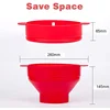 Microwave Silicone Popcorn Maker Food Grade Foldable High Quality Kitchen Easy Tools DIY Make Popcorn Bucket Bowl with Lid Bowls 4