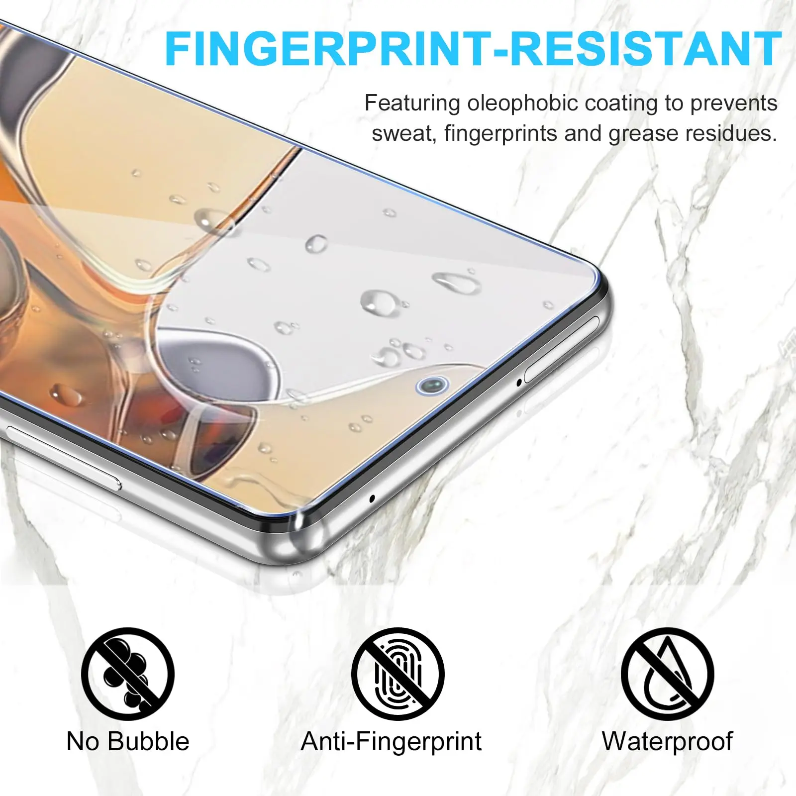Ultra-Clear Tempered Glass Screen Protector - 9H Hardness, High Definition, Case-Friendly Design