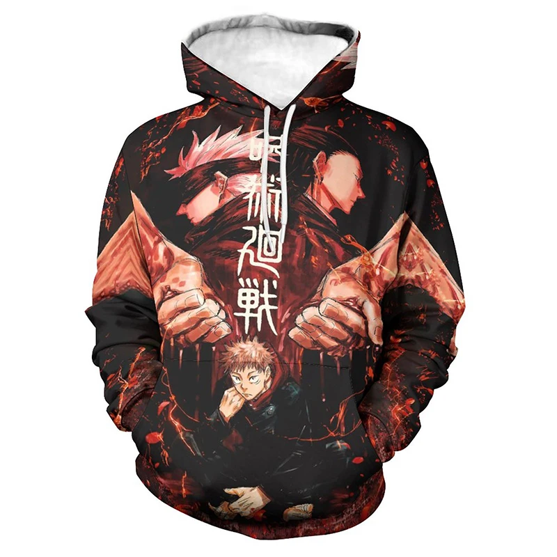 

Jujutsu Kaisen Gojo Satoru Game 3D Print Men Women Children 2022 New Casual Swearshirts Fashion Streetwear Clothing Hoodies