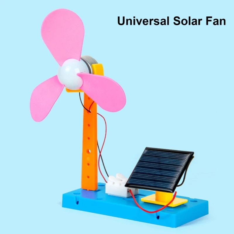 مجموعة نموذج مروحة الروبوت الشمسي A9LC للأطفال بعم...