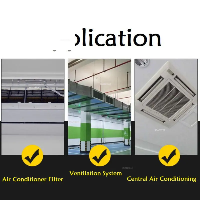 Air Conditioner Nylon Mesh Nylon Air Filter Conditioner Dust Filter Fan Room Mesh Cover Inlet