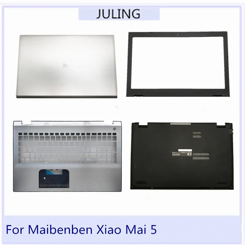 For Maibenben Xiao Mai 5 5Pro 6S 6Pro Laptop Back Top Cover LCD Front Bezel Palmrest Lower Housing Bottom Case Hinges