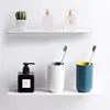 1pc Wall Mounted Bathroom Storage Rack Bathroom Hanging Shelf Cosmetic Shampoo Shower Gel Holder Organizer Bathroom Accessories 4