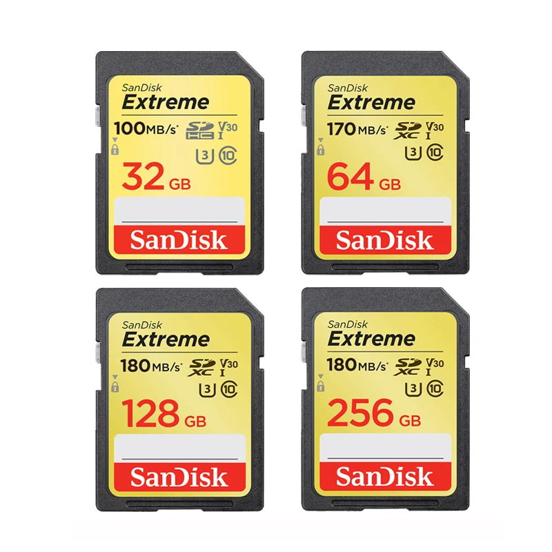 SanDisk Memory Card 32GB Class10 64GB 128GB 256GB SD Card 512GB SDHC/SDXC cartao de memoria carte sd tarjeta For HD video Camera