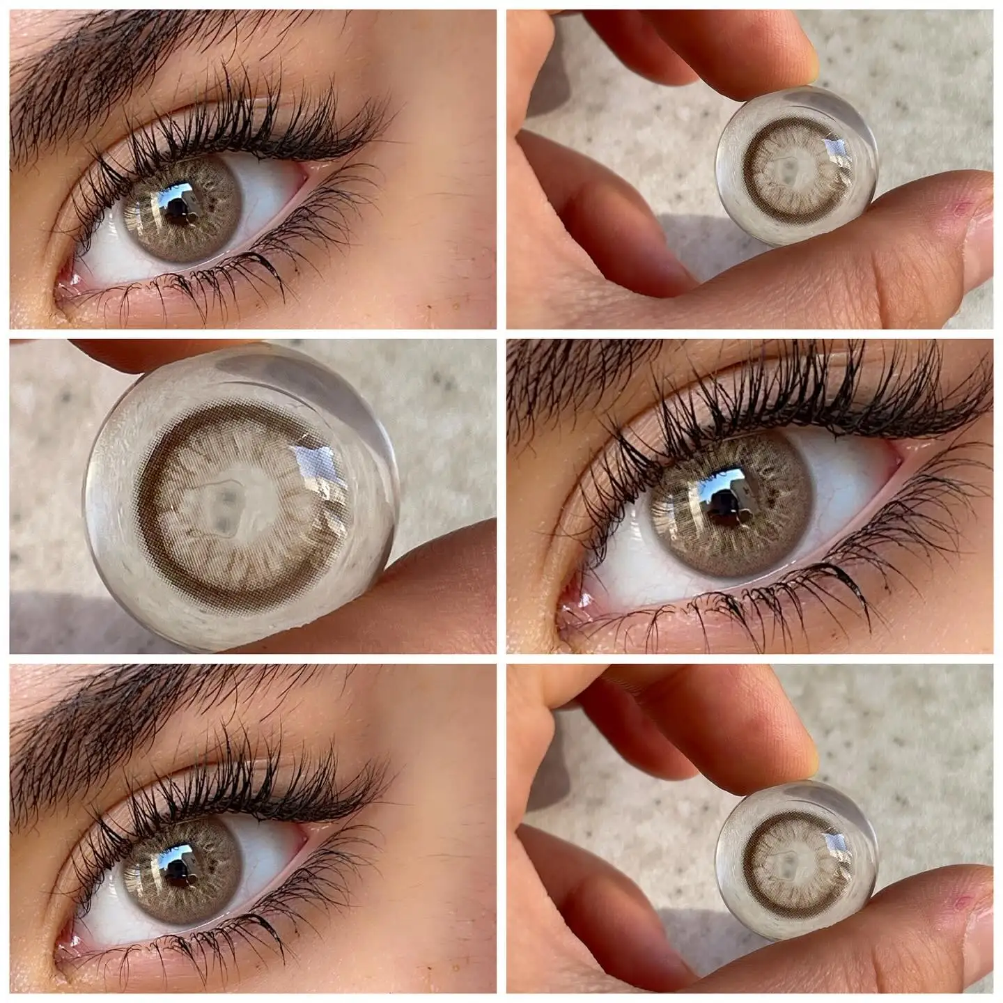 VISUASHOW Unspoken Green Contact Lenses - Natural Eye-Enhancing Beauty