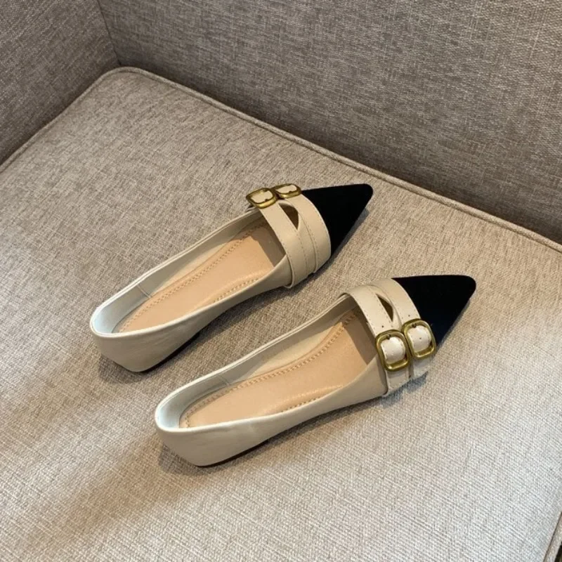 

Офисные женские туфли на низком каблуке, элегантные Нескользящие туфли для женщин, повседневная обувь, оптовая продажа, распродажа, акция, Подлинная маркировка