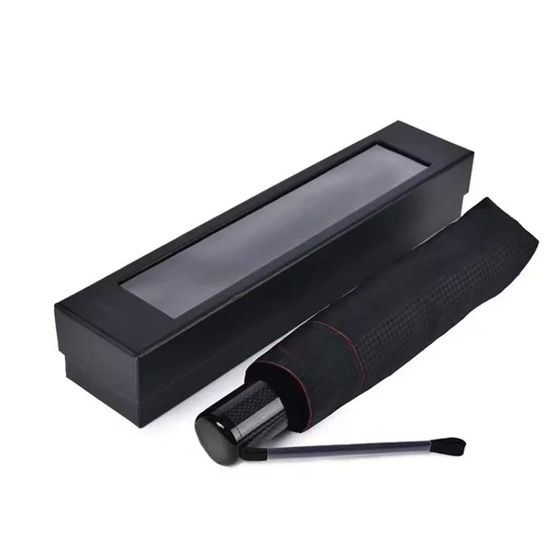 Suitable For Bmw Car Umbrellas Fully Automatic Three-fold Umbrellas Boutique Gift Short Handle Car Umbrella