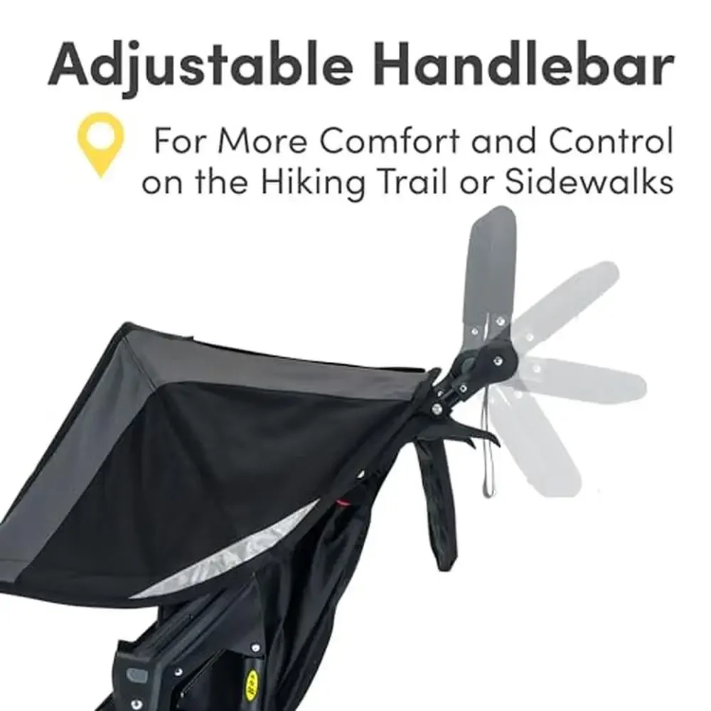 Versatile Jogging Stroller with All Terrain Suspension System 6