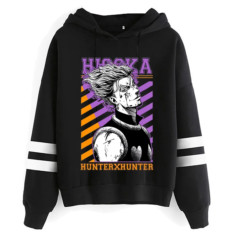 

Толстовки в готическом стиле Y2k Hunter X Hunter с капюшоном Killua Zoldyck Hisoka Chrollo толстовки HxH Аниме Манга Харадзюку хип-хоп Уличная одежда