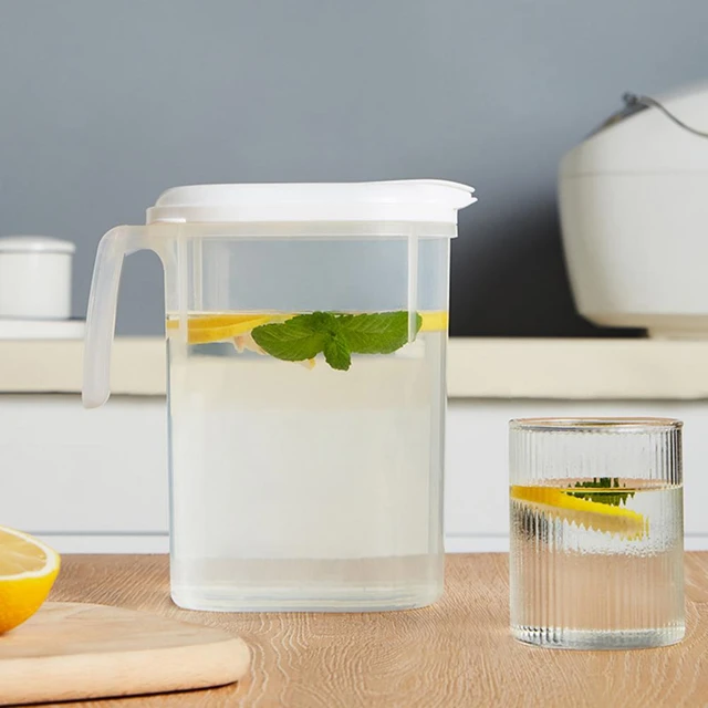 Large Capacity Kettle Drip-free Glass Pitcher With Lid High Temperature  Resistant Household Ice Tea Jar Cold Water Jug - Water Pots & Kettles -  AliExpress