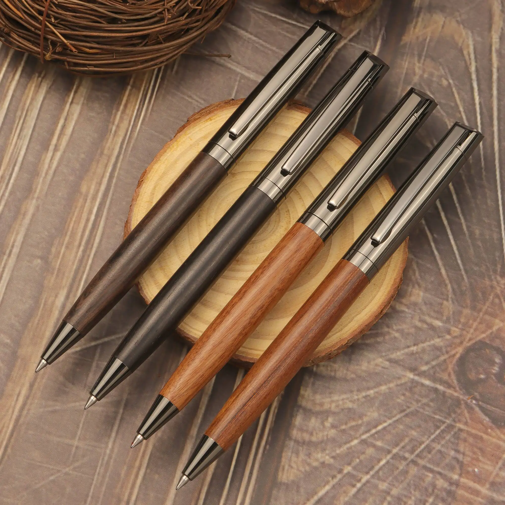 Luxury Wood Ballpoint Pen 6