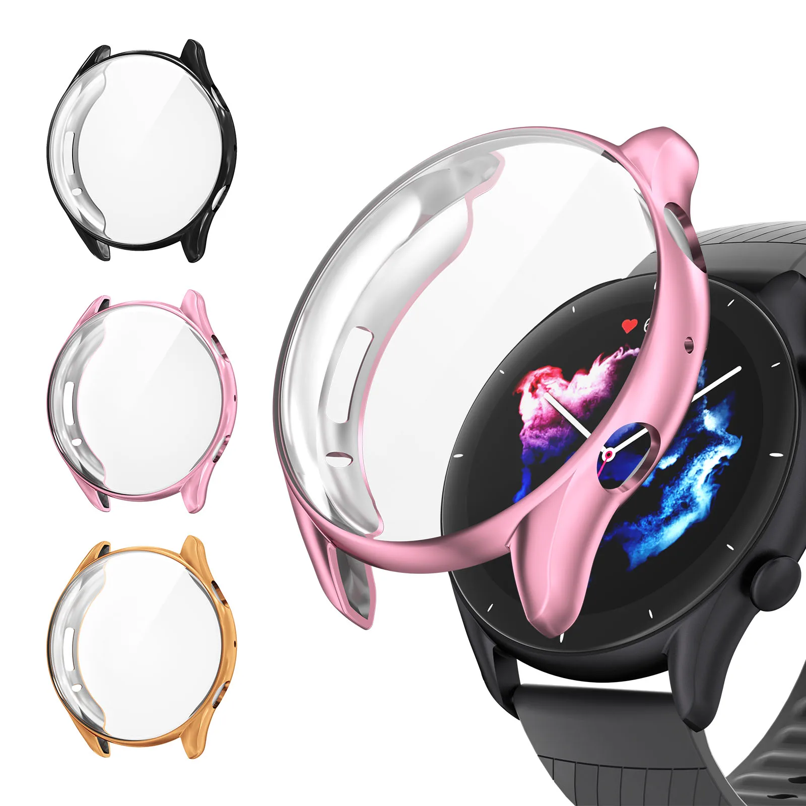 Coques De Protection D'écran Compatibles Avec Amazfit GTR