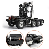 Toys LESU Man 1/14 8X8 Metal Heavy-Duty Chassis Motor Axles for Toys Tamiyaya RC Tractor Truck Remote Control Car Model Th02554 2
