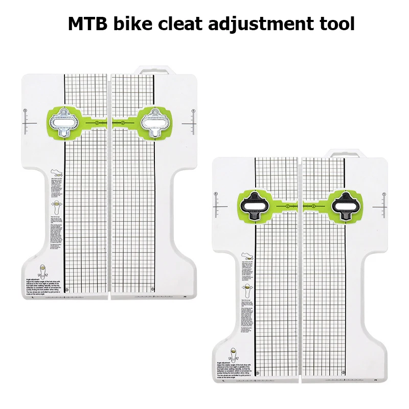 

Mountain Bike Adjustable Pedal Cleats Self-Locking Pedal Cleat Adjustment Tool for SPD MTB Bicycle Cycling Locking Shoes Cleats