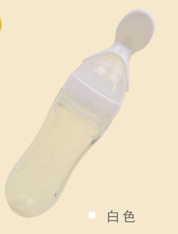 Rice Cereal Squeeze Feeding Spoon Bottle Silicone Kids Care Tools Children's Multi-purpose Spoons Infant Tablewares