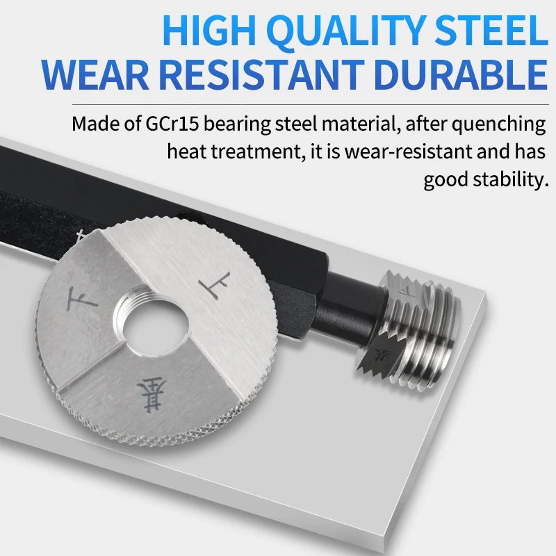 UT TAP 1개/세트 NPT 테이퍼 파이프 나사 플러그/링 게이지 측정 도구 NPT1/163/4 NPT1''-- 1''1/4 1''1/2 NPT2''-- 2''1/2 NPT3''--