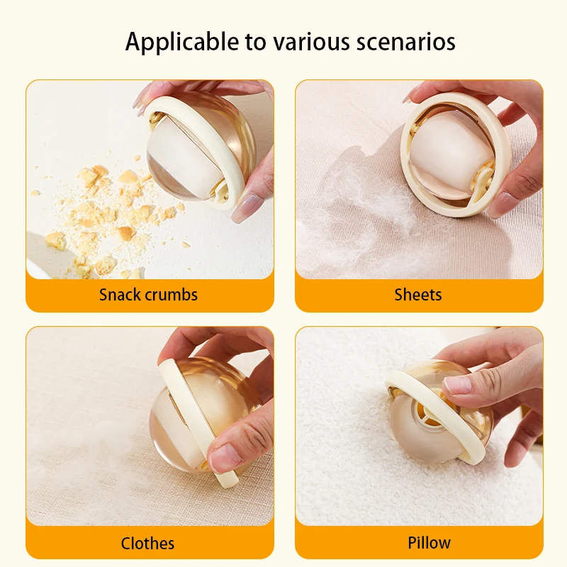 1PC Portable Lint Remover Pet Hair Removal Ball Carpet Wool Coat Clothes Lint Pellet Manual Shaver Removal Roller Cleaning Tools