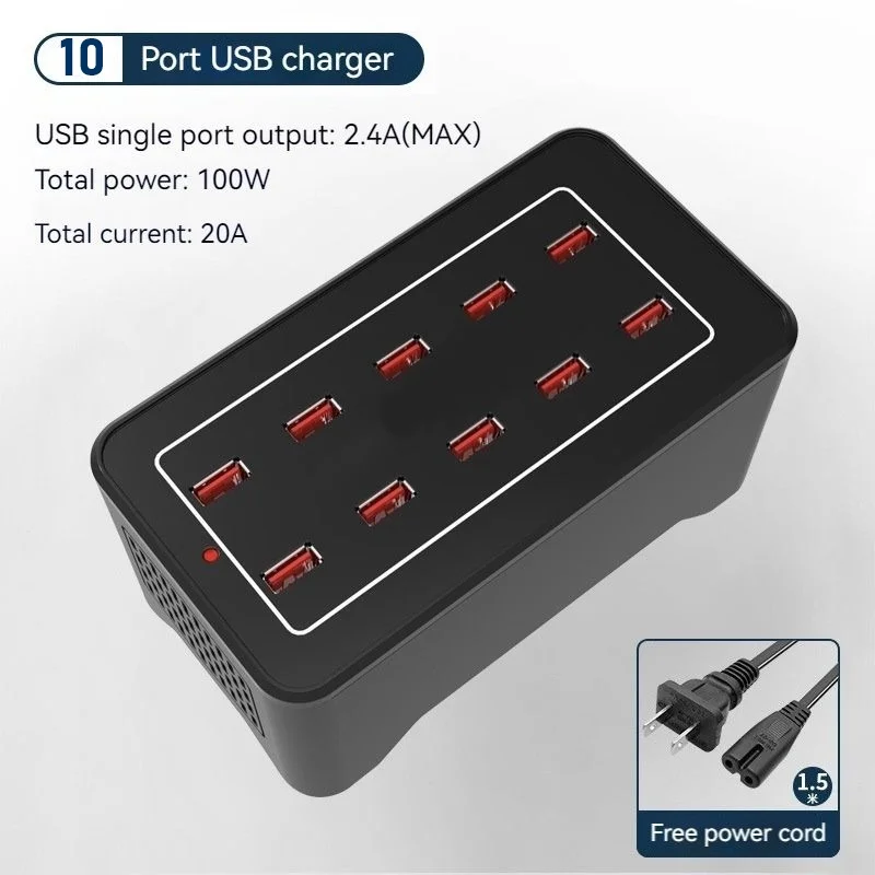 Rápido para iPhone 13, Samsung, Xiaomi, iPad, Tablet, 150W, 30 Port