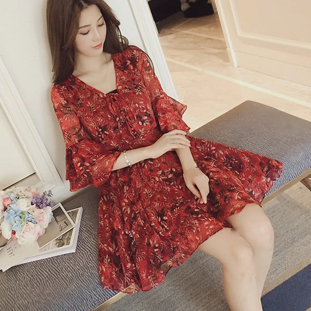 Stylish Floral Dress