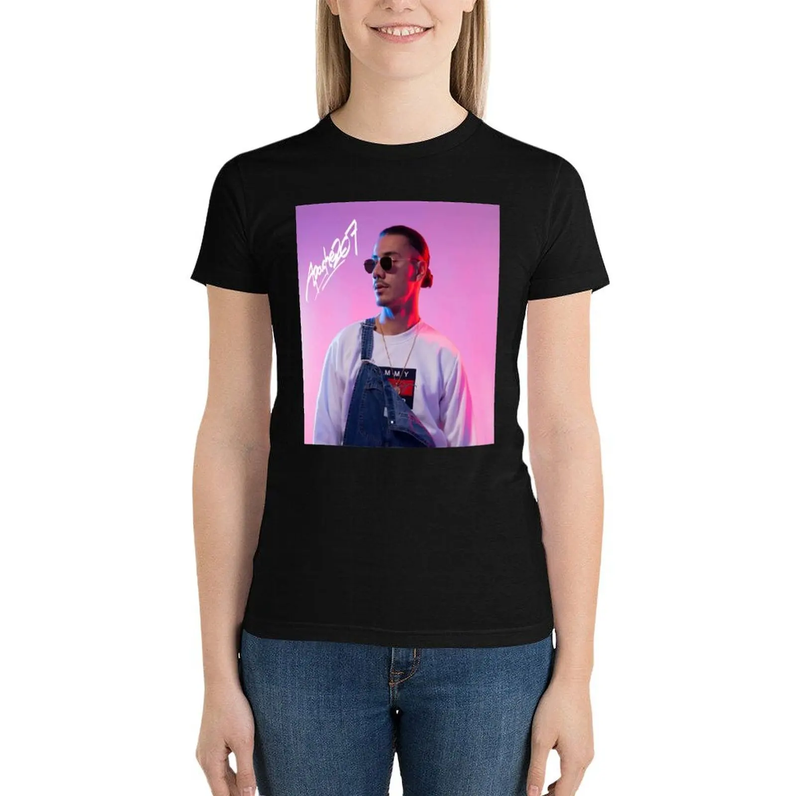 

apache T-Shirt female Short sleeve tee tops Women