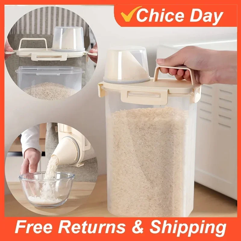 Dog Food Container Sealed Dog Food Storage Box with Lid - Moisture & Leak-proof, Ideal for Dog Food, Cat Food, Pet Snacks