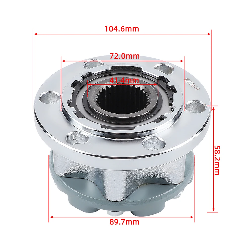 MB886389 28 Teeth Manual Freewheel Hub For Mitsubishi Pajero Montero Pickup Triton L200 L300 Manual 4WD Four Wheel Drive 2