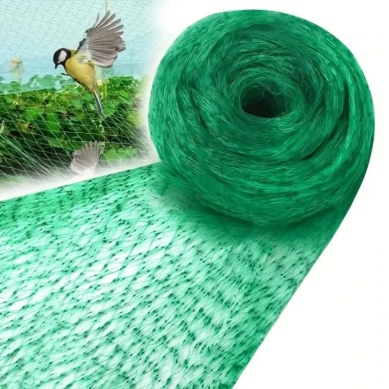 Garten netz grün gewebtes Netz schützen Pflanzen Früchte Blumen Bäume Stretch Fechten langlebiges Netz stoppt Vögel Hirsch Tiere