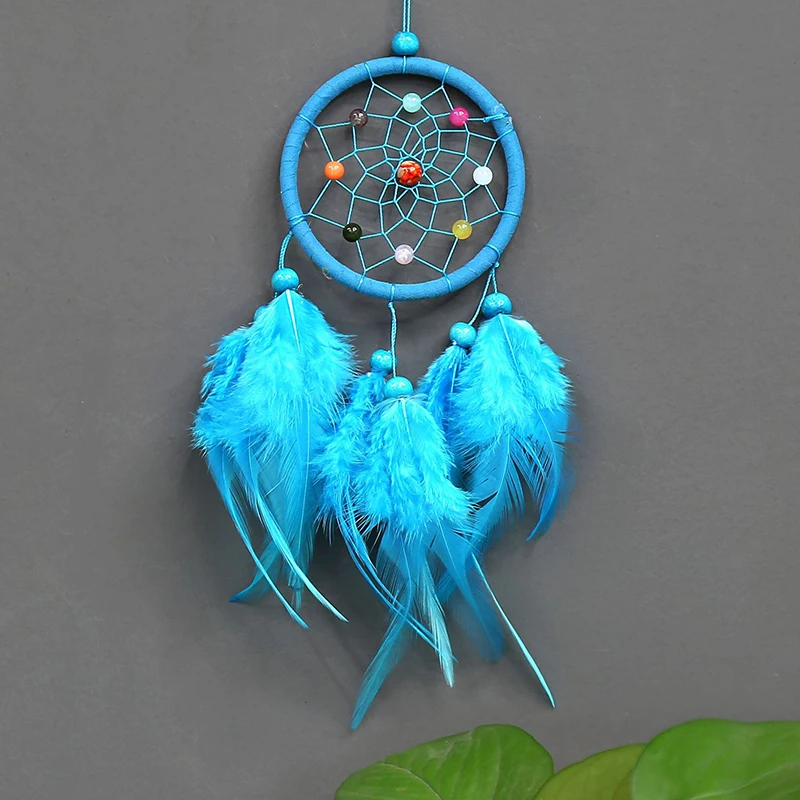 Dream Catcher Light Feather Wind Chimes Decorations Hanging Art Gifts To Friends Creative Valentine's Day Gifts Home Ornament