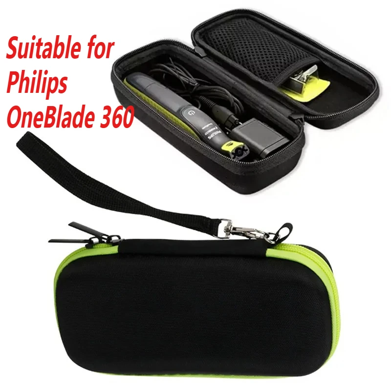 Compact EVA Shockproof Razor Storage Case - Dustproof Travel Bag