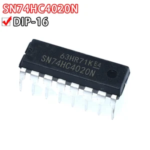 10PCS SN74HC4020N SN74HC4040N SN74HC4051N SN74HC4052N SN74HC4060N 74HC4020 74HC4040 74HC4051 74HC4052 74HC4060 DIP-16