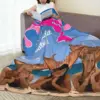 H20 Just Add Water Blanket Fleece Multi-function Throw Blanket Sofa Throw Blanket For Home Bedroom Office Throws Bedspread Quilt 5