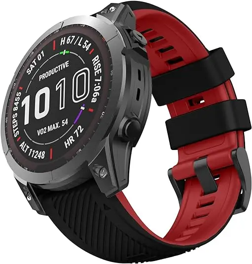 Premium Silicone QuickFit Watch Strap - Universal 22mm & 26mm Band