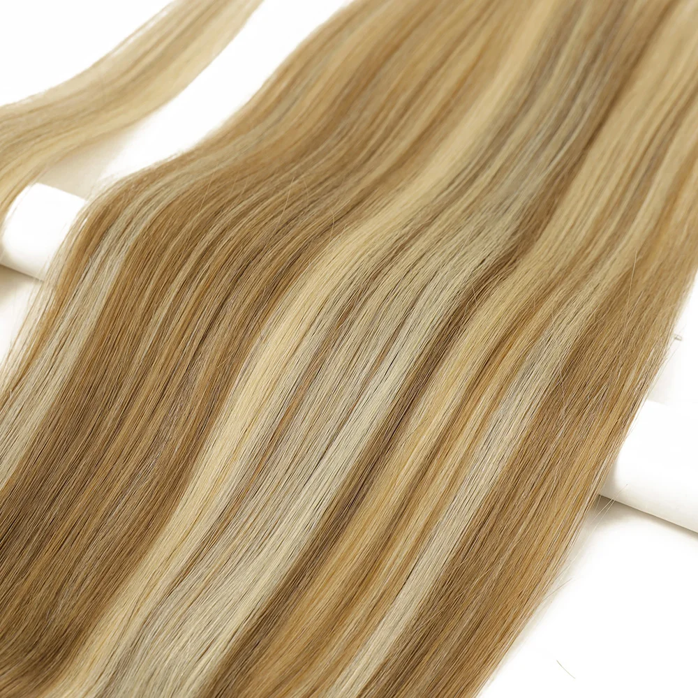 Straight Human Hair Ponytail Extensions 100% Virgin Natural Brazilian Remy Wrap Clip In Hair Horsetail Ponytail For Salon 2