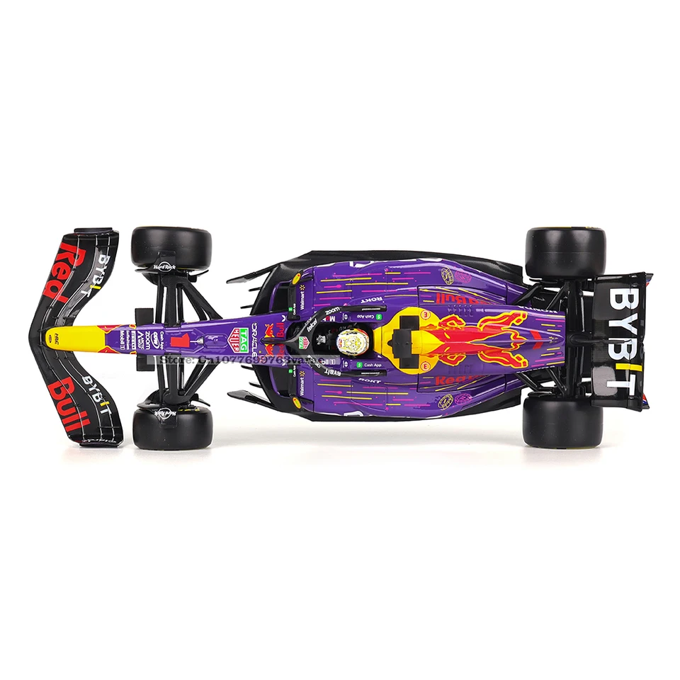 海外特注 1/18 レッドブルRB19 2023Wチャンピオン フェルスタッペン Amazon | HTLNUZD Bburago 2023 1/18 RB19#1 レーシングカー F1