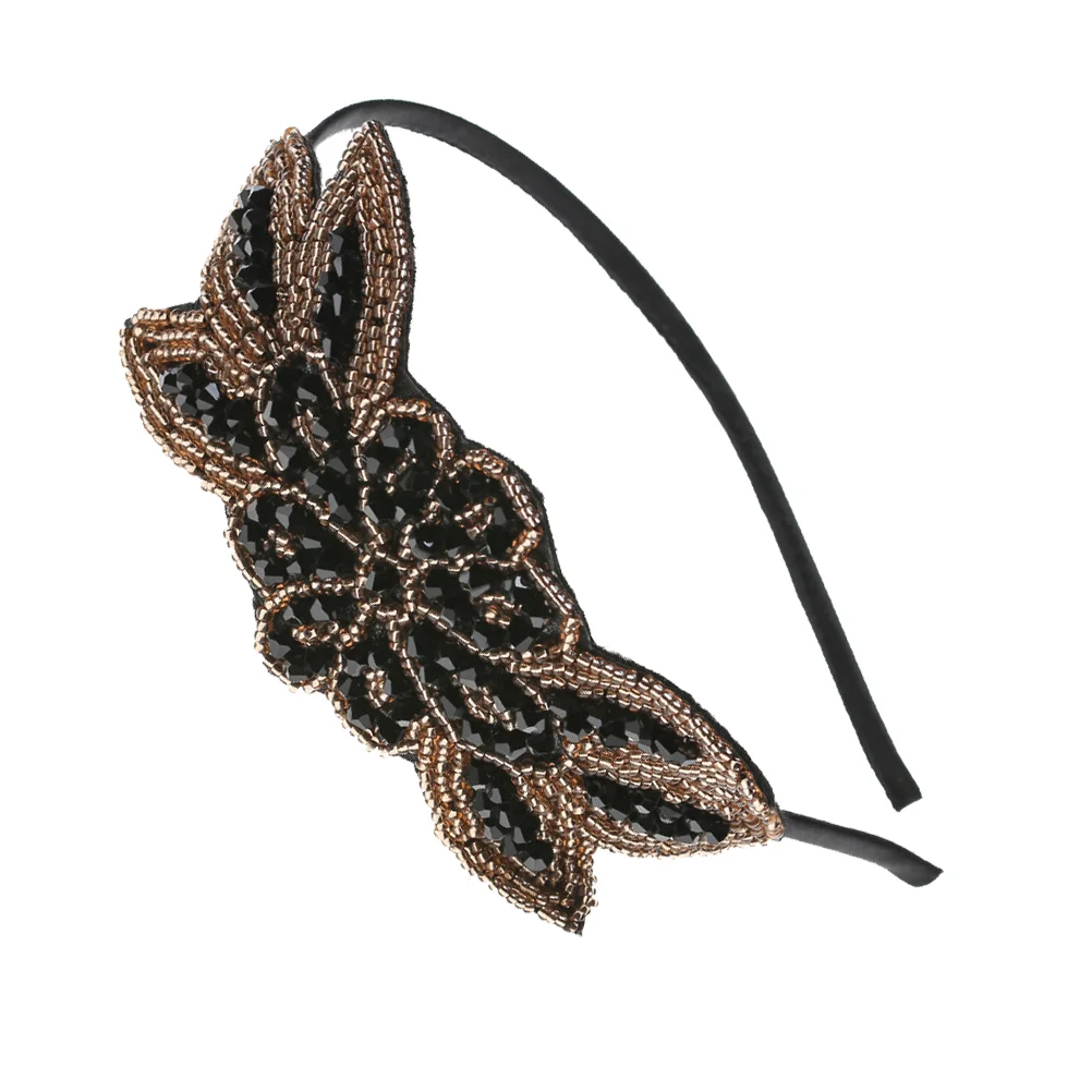 Party Beads Hair Headdress Jewelry Fashion Hoop Headwear Women's Girls Accessories 4
