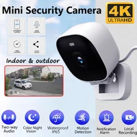 Wireless Camera 4K Ultra HD Wide Angle Action Video Camera Indoor Monitoring With Night Version 2-way Audio Waterproof Camera 1