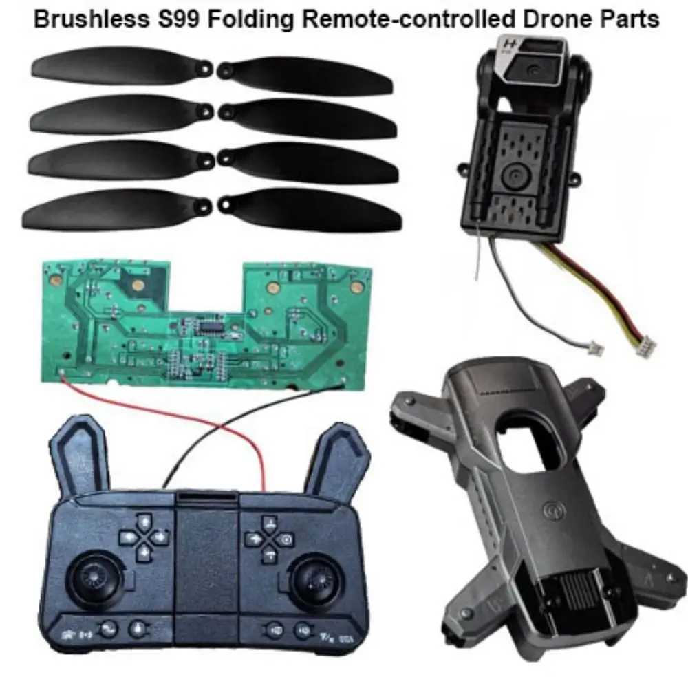 Universal Brushless S99 Brushless Propeller Black 10 Styles Folding Remote-controlled Parts DIY RC Assembly Spare Parts