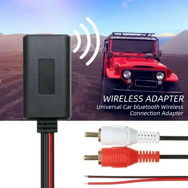 Car Wireless Bluetooth Adapter Music Module Rca Aux Audio Cable