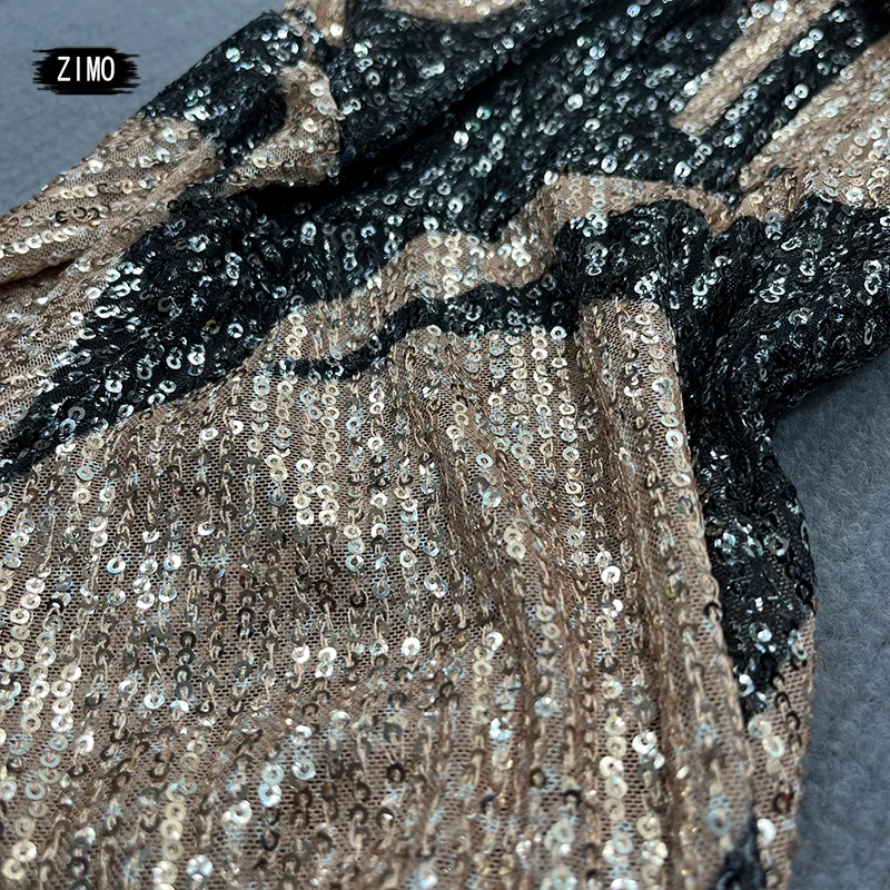 Women Sequins Jumpsuit and Gloves Sexy Stage Dance Costume Birthday Party Bar Club Singer Queen Performance Outfits