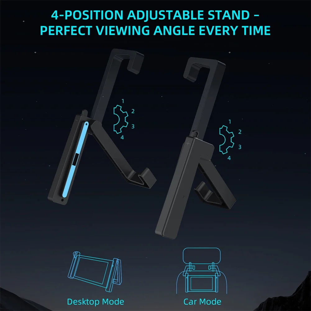 Car Holder for Nintendo for Switch 2 Table Stand Playstand Bracket Portable Console Desktop Holder Car Mount Games Accessories