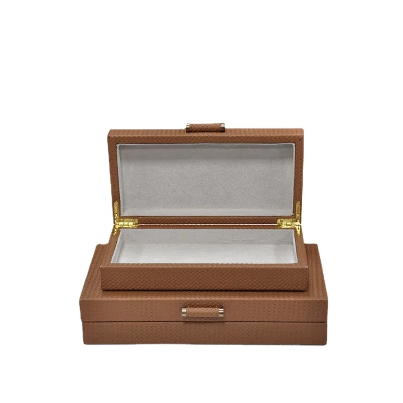 Exquisite Leather Jewelry Box To Store European Style Luxury Multi Functional Jewelry Box Storage Organizer Wedding Gift