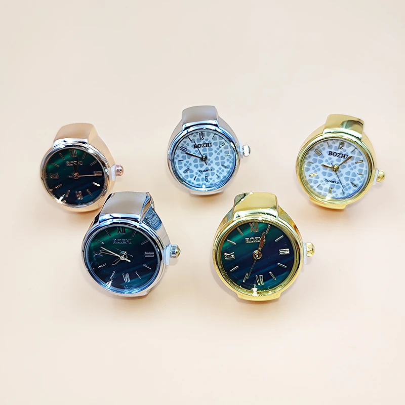 Hot Selling Finger Watch Ring Creative Movement Fashion
