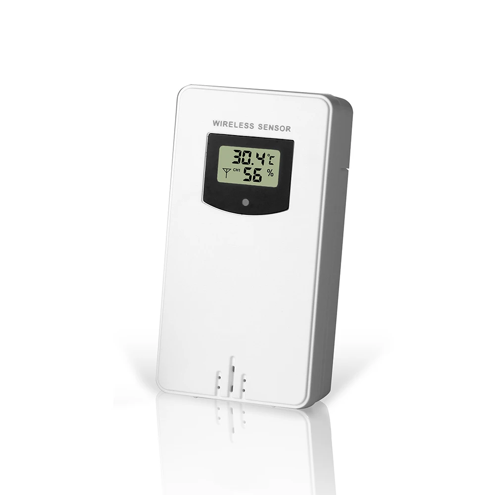 Wireless Sensor Indoor Outdoor Temperature Humidity Meter Hygrometer Digital Thermometer Used with FanJu Weather Stations temperature humidity meter air thermohygrometer