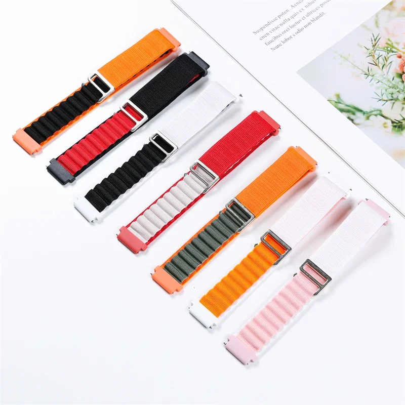 Nylon Loop Adjustable Soft Bracelet Strap