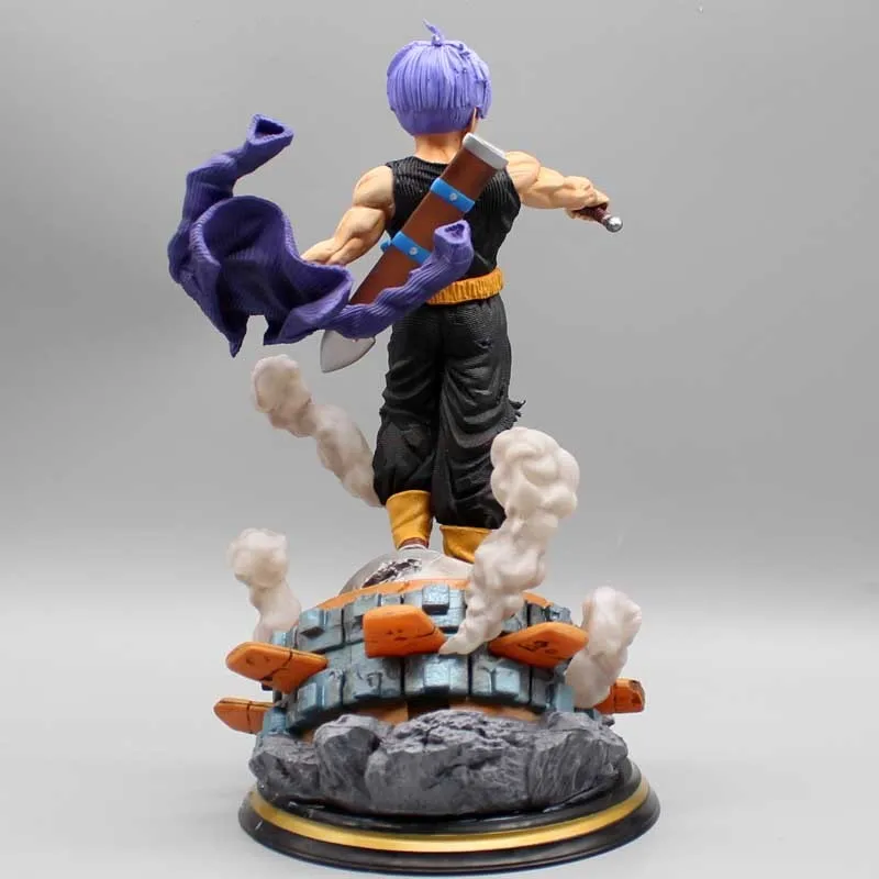 25cm Dragon Ball Figures Spirit Bomb Sou Goku Anime Figures Super Saiya Action Figure Model Pvc Statue Doll Collection Toys Gift