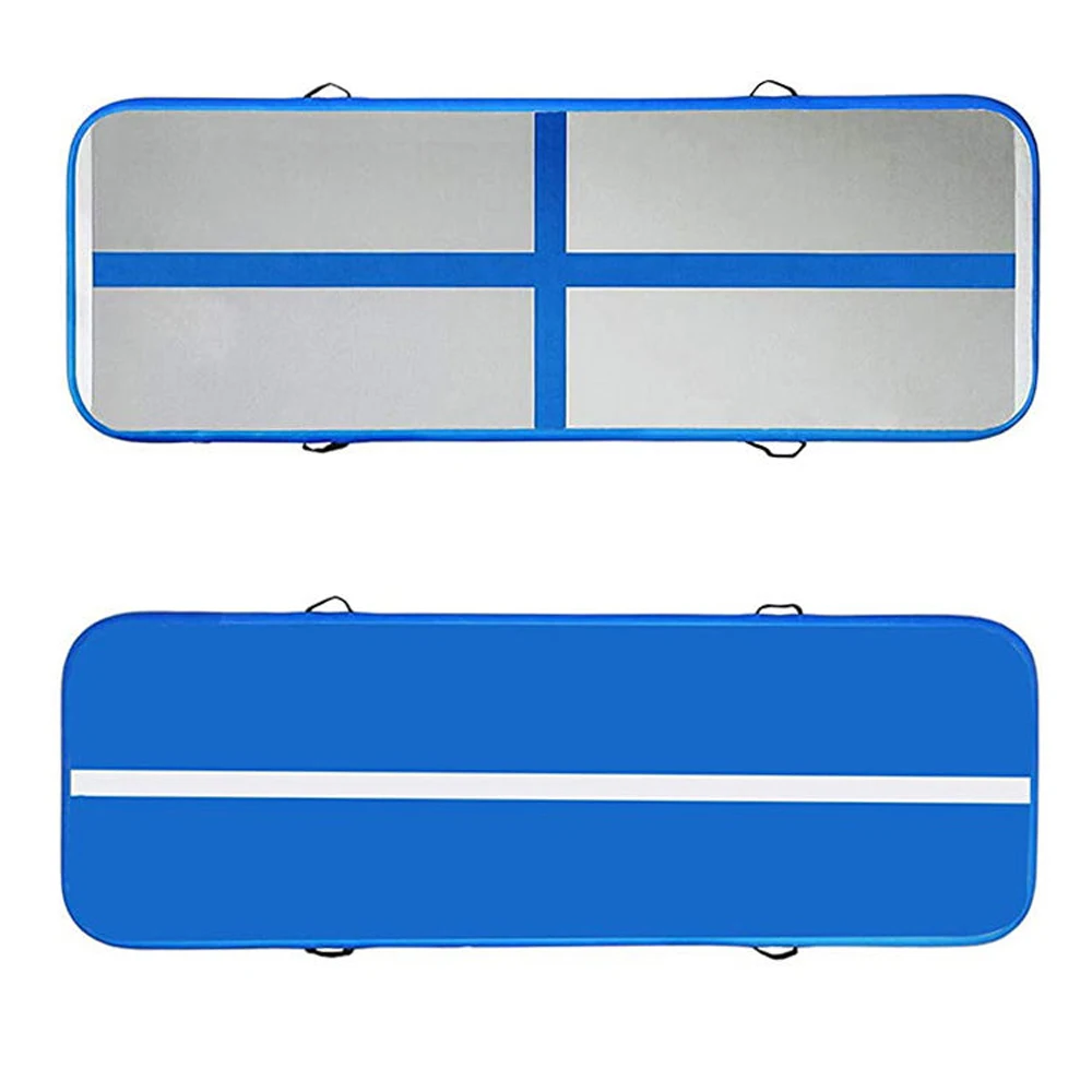 4x2m Multi-Function PVC Inflatable Gymnastics Tumbling Mat Outdoor Yoga Floor Air Tracks Water Gym Mat For Outdoor Sports 2